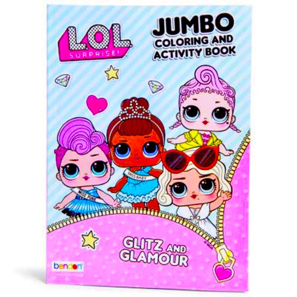 👑 (LOL SURPRISE JUMBO ACTIVITY BOOK 👑